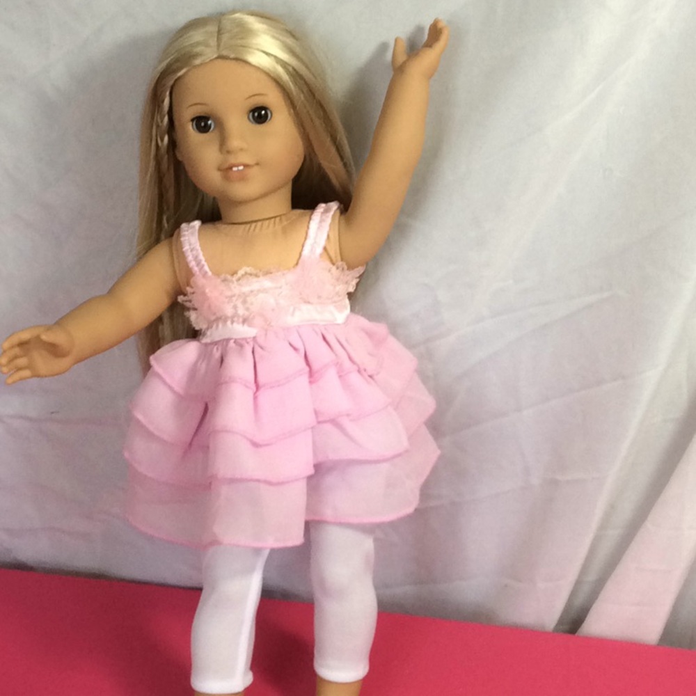 American girl top & leggings